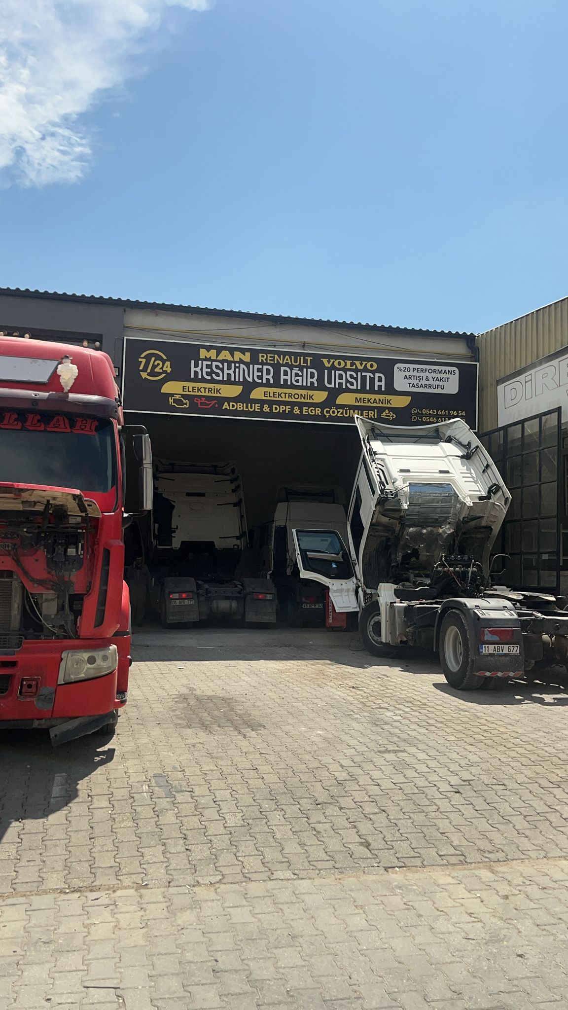 KESKİNER AĞIR VASITA Eskişehir Ağır Vasıta Elektrik Elektronik Mekanik Bakım İşleri
